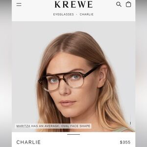 KREWE Charlie in Walnut (Blue Light Lens)